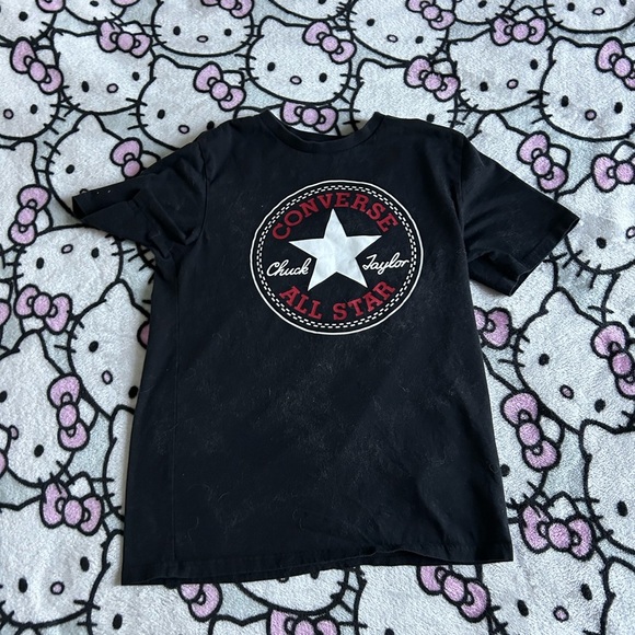 Converse Tops - Converse Black Graphic T-Shirt